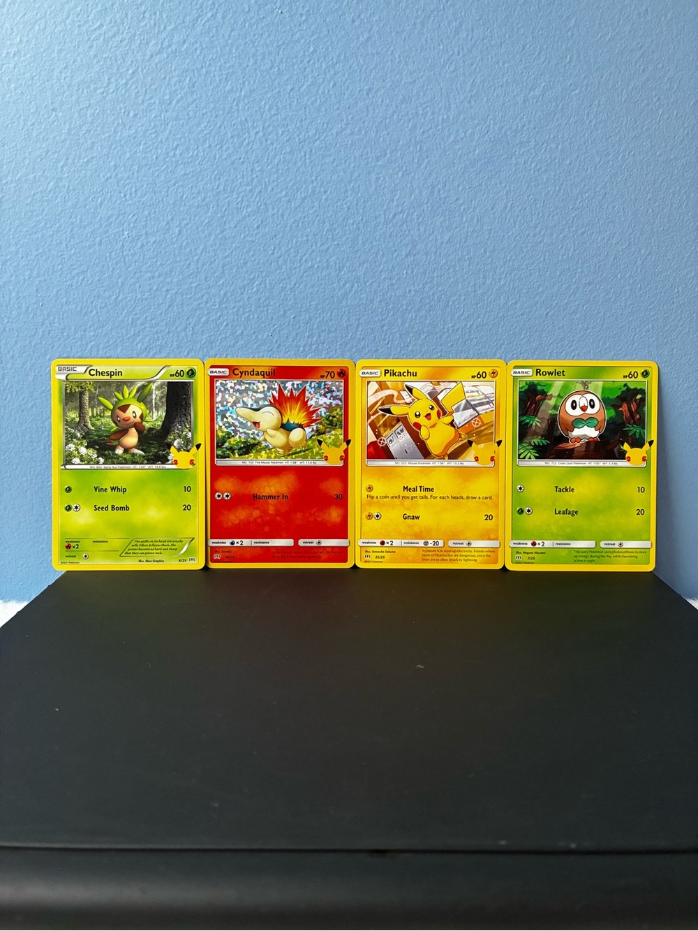 Pokemon TCG McDonald's 25th Anniversary Promo Card Lot